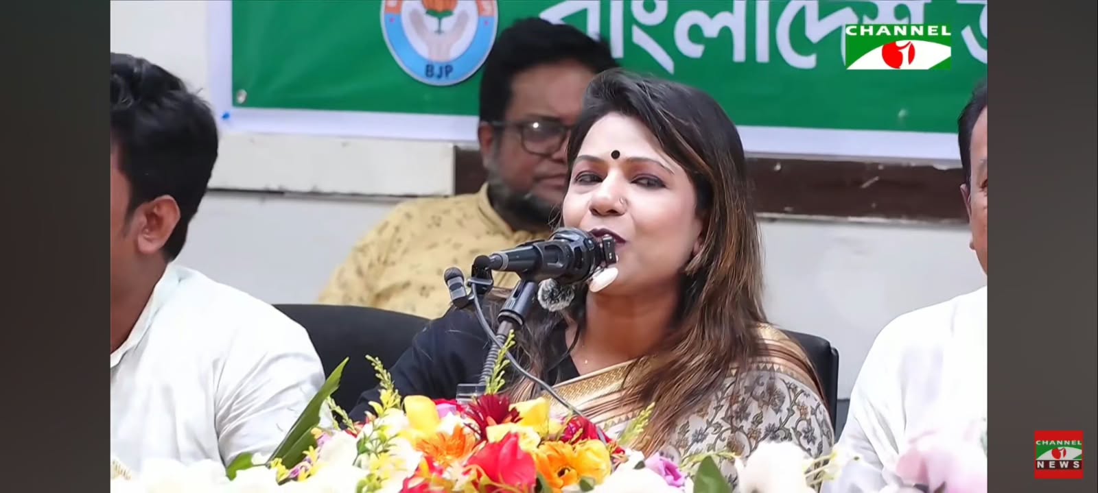 সংবাদ সম্মেলনে বক্তব্য